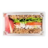 SUSHI CONTAINER 4-3/4x2-1/2" RECT SMALL PAPER WHITE 100/cs