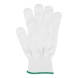 GLOVE CUT RESISTANT A6 LEVEL WHITE WRIST BAND MEDIUM