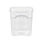 CAMSQUARE FOOD CONTAINER 8qt PC FRESHPRO CLEAR/ RED 6ea/cs