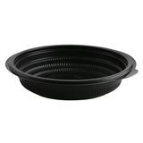 TAKEOUT BOWL 20oz 5" RND MW POLYPRO BLACK 352/cs