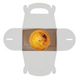 GABLE/ LUNCH BOX w/ WINDOW 4x2-1/2" PAPER FRENCHIE 25/cs