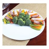 (FD) TRAY 12" CLASSIC ROUND WHITE 25ea/cs
