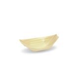 BOAT BOWL DISPOSABLE COMPOST 5-1/4x3" 4oz WOOD NAT 200/cs