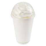 DOME LID F/9 12 16 20 22oz COLD CUP CMPST PLA CLR 50/cs
