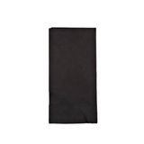 DINNER NAPKIN 15x17" 2PLY BLACK 1000/cs