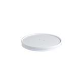 BUCKATY TAKEOUT LID 5-9/10"dia RECYCLABLE PAPER WHITE 360/cs