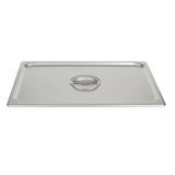 COVER FULL SIZE F/ STEAM PAN SOLID &HANDLE 18/8 S/S 24ea/cs
