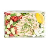 SUSHI TRAY 8x5" RECT MED PAPER WHITE 100/cs