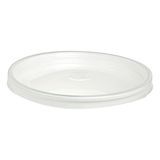 LID F/ HOT FOOD BUCKET 6" RND POLYPRO CLEAR 360/cs
