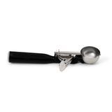 #30 Disher, round bowl, 1-3/4" bowl dia., 1 oz. capacity, 18-8 stainless with one-piece color coded black plastic handle, USA Made, Vollrath 47146