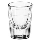 SHOT GLASS 1-1/2oz FLUTED 2-7/8"h LINED AT 3/4oz 48/cs