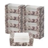 CAKE BOX 9-3/4x4-3/4" WINDOW PAPER GREEN CAMO 100/cs