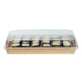 LID F/ 20oz SUSHI CONTAINER PET CLEAR 50/cs