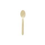 ECO SPOON 6-1/5"l COMPST BIODEGRADABLE WOOD NAT 2000/cs