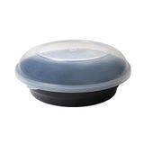 LID HIGH DOME 16"dia POLYPRO CLEAR REFORM 25/cs F/ 10123509