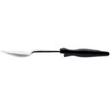 Stainless steel solid basting spoon with Ergo Grip black handle, Vollrath 64130