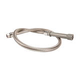 Allpoints 111-1242 Pre-Rinse Hose, 32" L, includes 8" gray handle & washers, flexible stainless stee