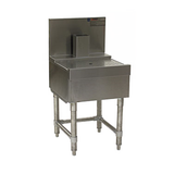 Eagle BD30-24 Spec-Bar Beer Drainer, 30"W x 24"D, removable stainless steel insert, 1-1/2" I.P.S. threaded drain with nut & washer, tubing chase