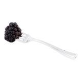 MINI SAUCE PAN 1oz W/ 4"l FORK PS SEAGREEN/ SILVER 100/cs