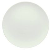 ALLURE PLATE 6-1/4"dia COUPE POR BONE WHITE 12ea/cs