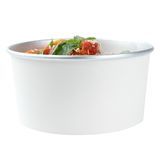TAKEOUT CUP 33oz PAPER & FOIL 6"dia 3"h WHITE 200/cs