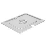 Half-size super pan 3 slotted stainless steel cover, Vollrath 94200