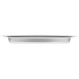 Full-size 2.5" deep super pan stainless steel super shapes kidney-style wild pan, Vollrath 3101120