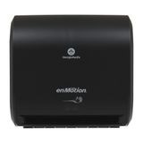 TOWEL DISPENSER FOR 10" ROLL TOWEL ENMOTION IMPULSE BLACK