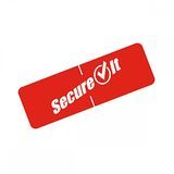 LABEL TAMPER EVIDENT SECURE IT SEAL 1x3" RED 500/cs