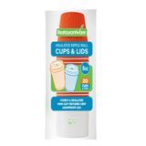 HOT CUP & WHITE LID 8oz PAPER RIPPLE TANGERINE ORANGE 20/cs