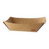 BOAT 5.9x8.5x1.6" KRAFT BROWN BIODEGRADABLE 1000/cs