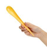 DECO PARTY SPOON 8"l PLASTIC YELLOW 500/cs