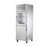 TRUE STG1R-1HG/1HS-HC SPEC SERIES Refrigerator, Reach-in, one-section, stainless steel front, aluminum sides, (1) glass & (1) stainless steel half