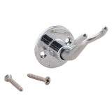 Allpoints 26-1714 Wall Hook, for pre-rinse & pot hooks, 2" phillips head screw centers, chrome-plat