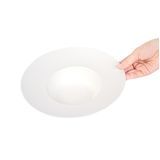 SALAD BOWL 10oz BAGASSE CMPST 8-3/4"dia NO PFAS WHITE 100/cs