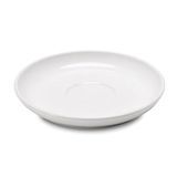 BASE SAUCER 5-7/10"dia 4/5"h PORCELAIN WHITE 6ea/cs