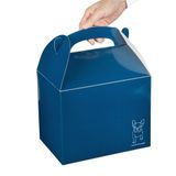 GABLE/ LUNCH BOX COMPOSTABLE 10x7x8" PAPER FRENCHIE 25/cs