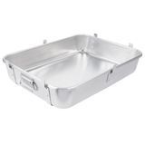 29 -quart Wear-Ever aluminum roast bottom pan with chrome-plated straps, Vollrath 68362