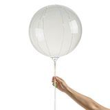 BOBO BALLOON W/ STRING LIGHT 24"dia TPU/ PVC MULTI 10/cs
