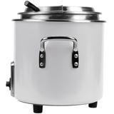11-quart 120-volt retro stockpot rethermalizer in pearl white, Vollrath 7217250