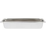 Super Pan 3 2/4 GN Food Pan, 4" deep, (100mm), 22 gauge, 300 series stainless steel, NSF, Made in USA, Vollrath 90542