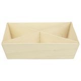 FIXED SIDE TRAY 12x12" CROSS DIAGONAL PARTITION 25/cs