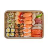 LID F/ 23oz SUSHI CONTAINER PET CLEAR 100/cs