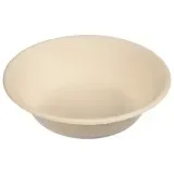 BOWL SUGARCANE NO PFAS CMPST 24oz ROUND NATURAL 300/cs