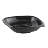 TAKEOUT BOWL 32oz 8x8" POLYPRO BLACK 276/cs