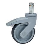 Cambro CPMCWB000 5" Premium Total Locking Swivel Caster for Cambro Camshelving
