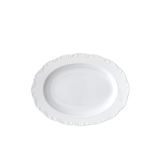MONBIJOU PLATE 9-1/2" OVAL WHITE 2ea/cs