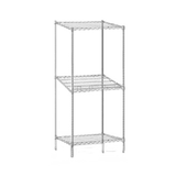 Eagle 3B2148C Bag-N-Box System, modular, 48"W x 21"D x 54"H, wire shelves with patented QuadTruss design, (1) slanted shelf with 1" slanted ledge