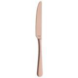 Roseware Table Knife, 9-1/4" length, 18/0 stainless steel, satin copper finish, set of 12 (12 ea/cs), Amefa 1410AEB000305