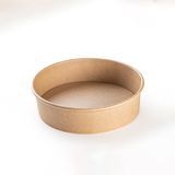 BOWL 7.4"dia 32oz LOW PROFILE KRAFT 300ea/cs